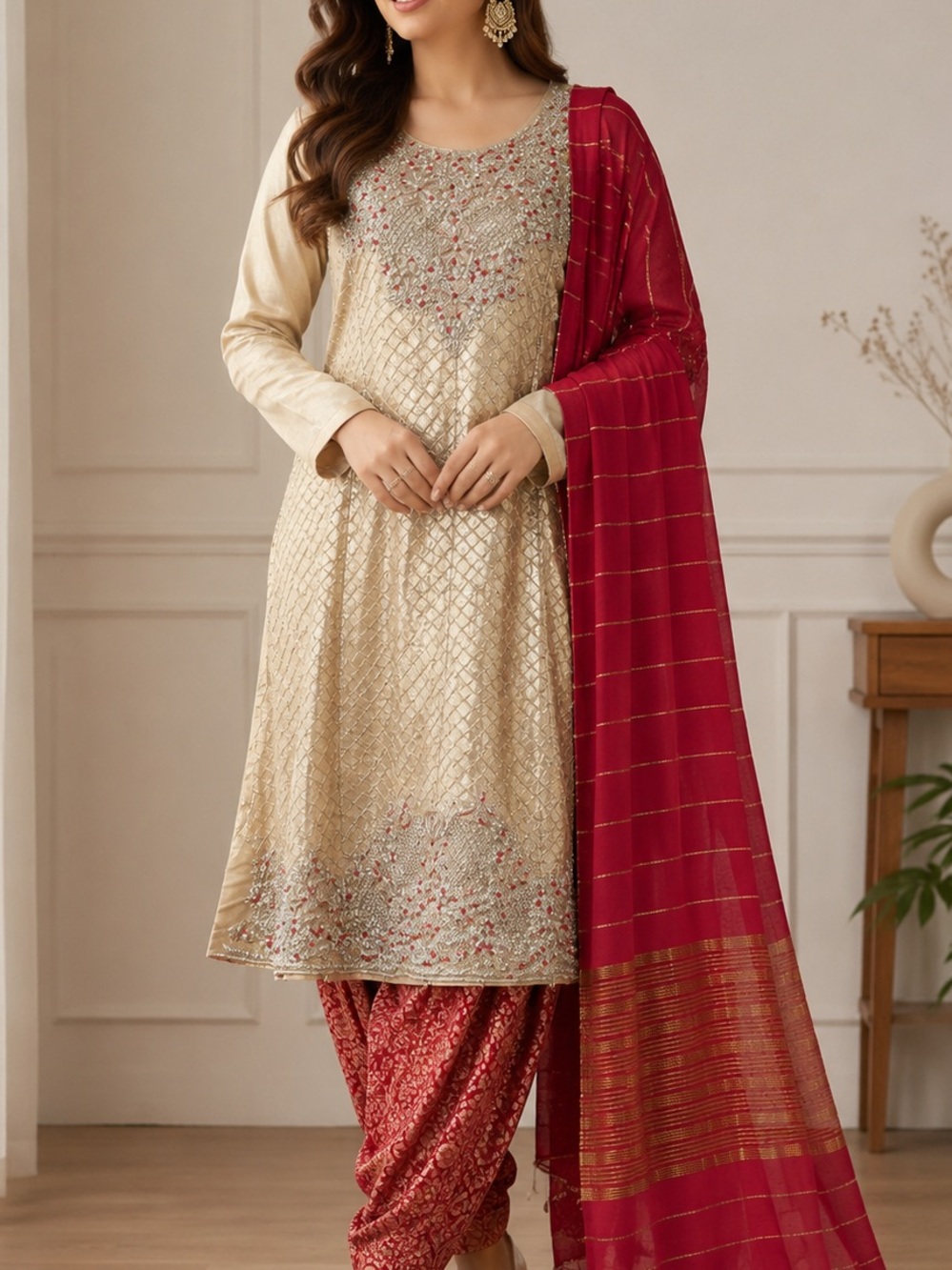 Fancy Heavily Embellished Salwar Kameez